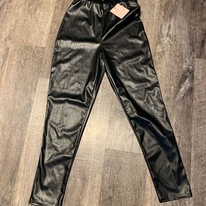 Misguided leather like pants